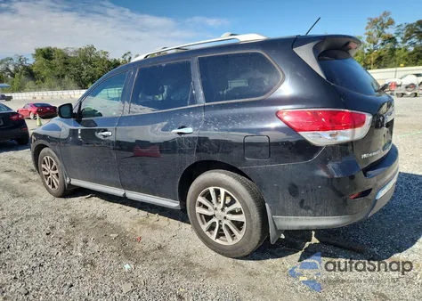 2016 Nissan Pathfinder S from USA, damaged, VIN 5N1AR2MN0GC644873